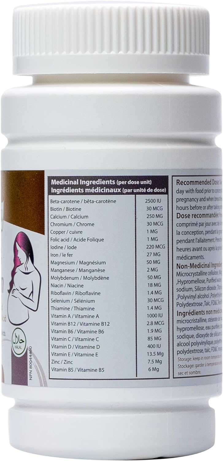 Prenatal and Postpartum Halal Tablet - Canvita