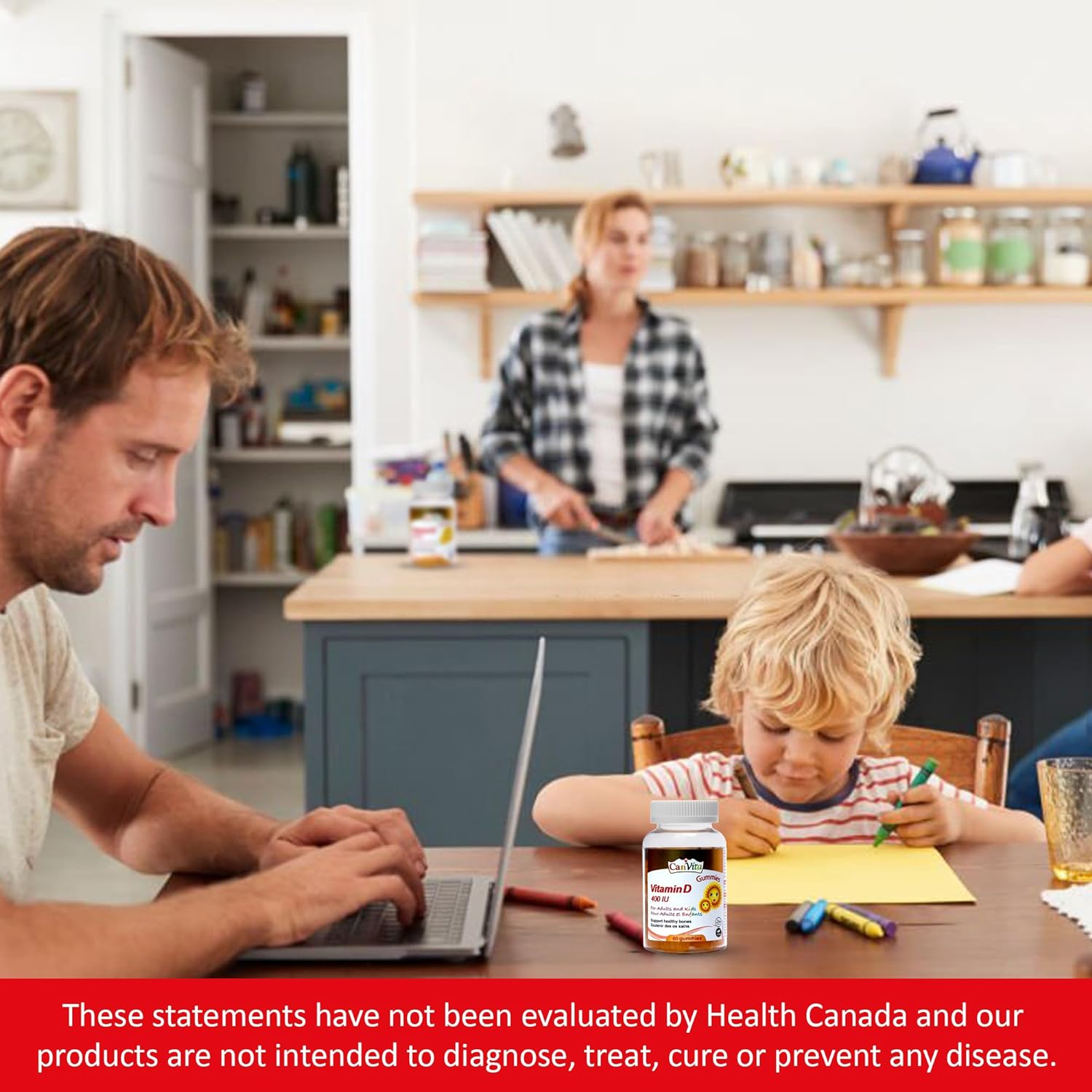 Vitamin D Halal & Vegan Gummy (400IU) - Canvita