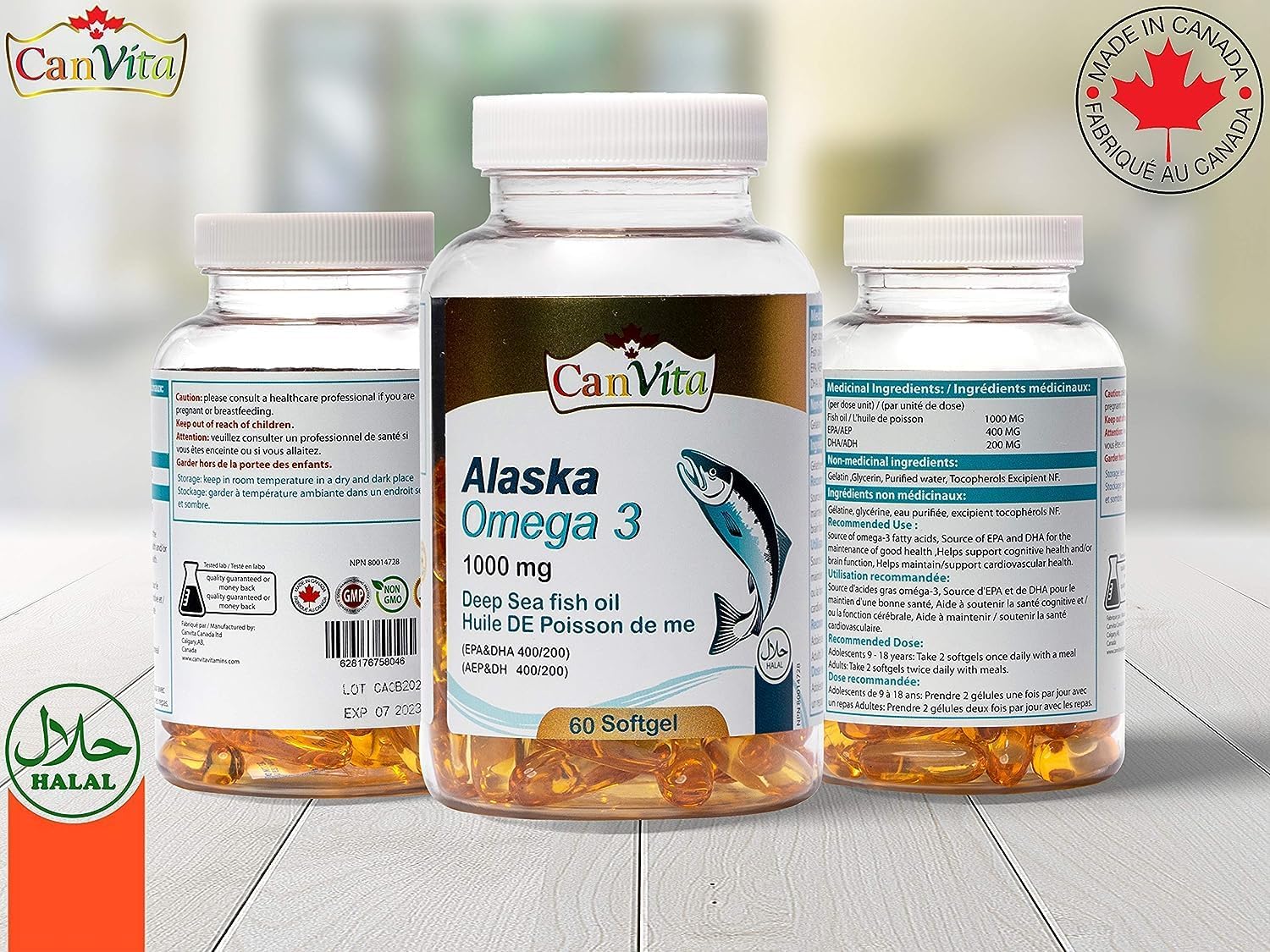 Omega 3 Halal Softgel - Canvita