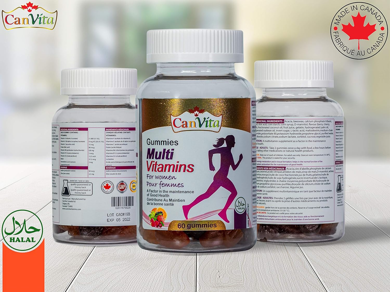 Women's Multivitamin Halal Gummy - Canvita