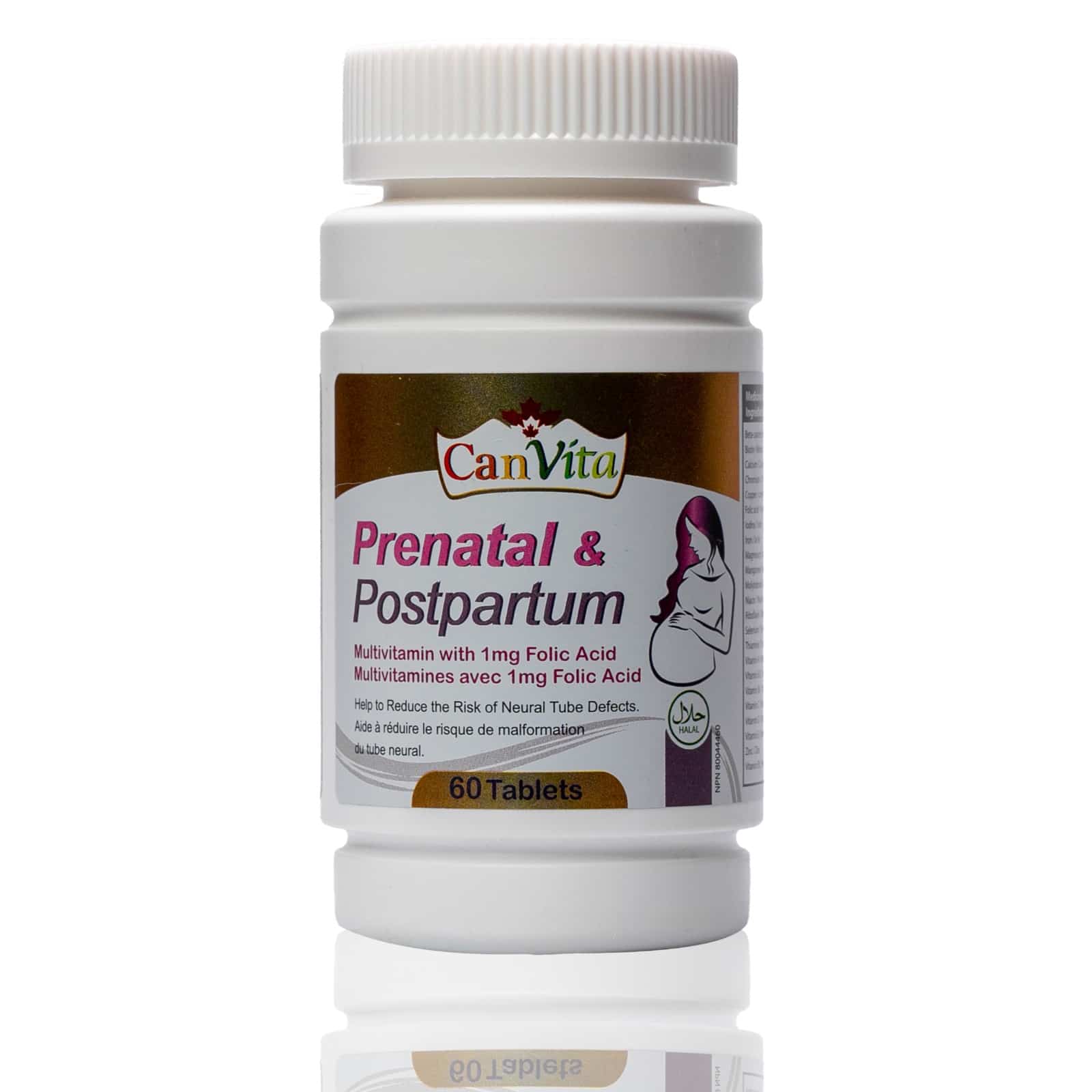 Prenatal and Postpartum Halal Tablet - Canvita